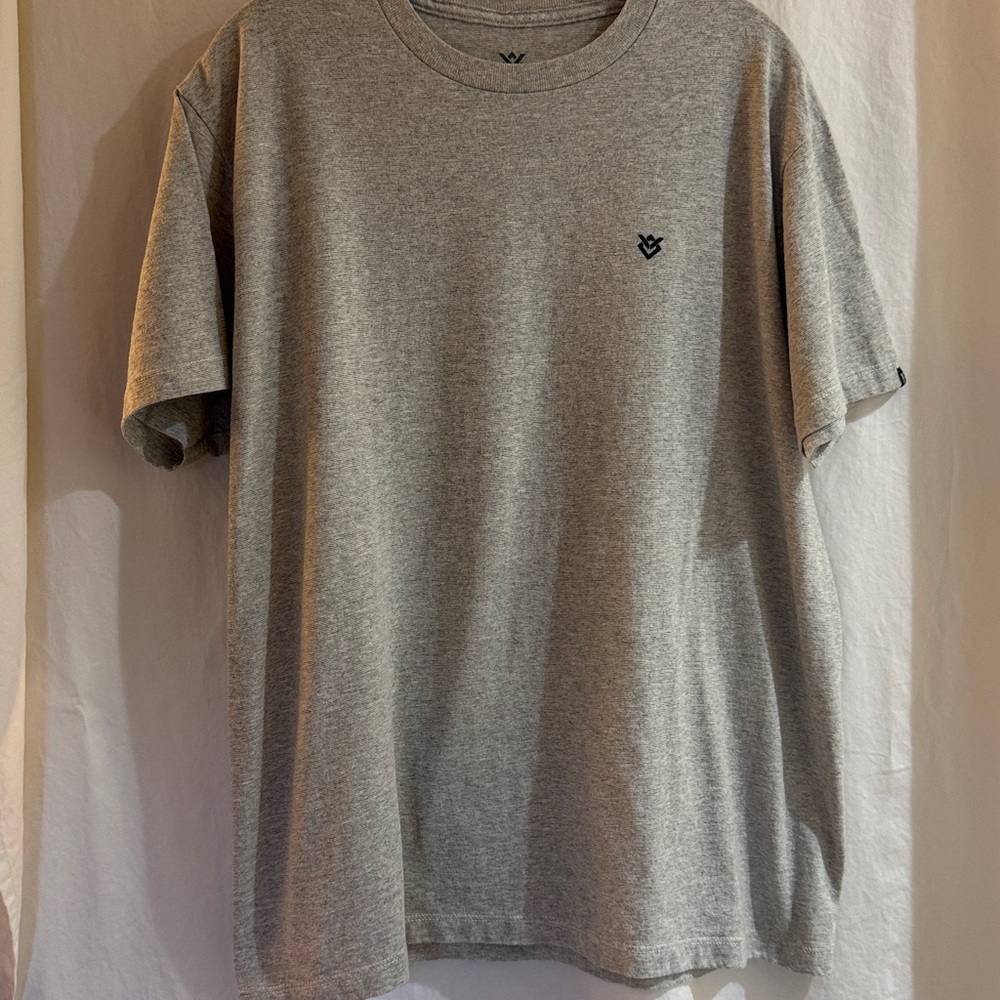 Men's Veece T Shirt Gray Large